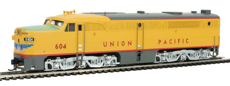 Alco PA w/SoundTraxx(R) Sound & DCC -- Union Pacific(R) #604 (yellow, gray, red, green)-1