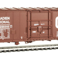 50' FGE Insulated Boxcar - Ready to Run -- Canadian National #286095 (Boxcar Red, Large Noodle Logo)
