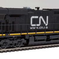 GE Evolution Series GEVO Locomotive - SoundTraxx(R) Sound & DCC -- Canadian National #2917 (ES44AC; black, red, white)