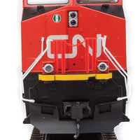 GE Evolution Series GEVO Locomotive - SoundTraxx(R) Sound & DCC -- Canadian National #2917 (ES44AC; black, red, white)