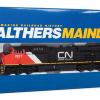 GE Evolution Series GEVO Locomotive - SoundTraxx(R) Sound & DCC -- Canadian National #2917 (ES44AC; black, red, white)