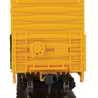 50' FGE Insulated Boxcar - Ready to Run -- Canadian Pacific #166551 (yellow, black, white; Multimark Logo)