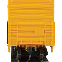 50' FGE Insulated Boxcar - Ready to Run -- Canadian Pacific #166551 (yellow, black, white; Multimark Logo)