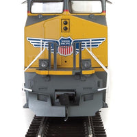GE Evolution Series GEVO - ESU(R) Sound and DCC -- Union Pacific(R) #7400 (ES44AH; yellow, gray; Pink Breast Cancer Awareness)