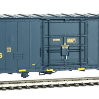 50' FGE Insulated Boxcar - Ready to Run -- CSX Transportation #199646 (blue, yellow; Yellow Conspicuity Markings)
