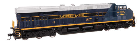 GE ES44AC Evolution Series GEVO - ESU Sound & DCC -- CSX #1827 (Baltimore & Ohio Heritage)-6