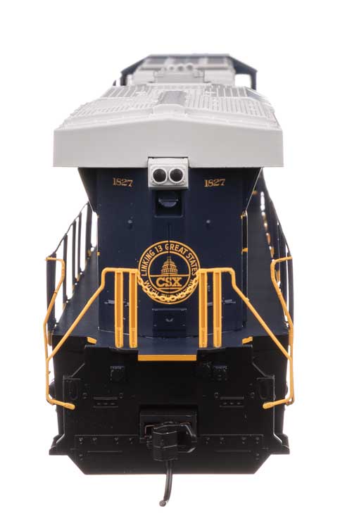 GE ES44AC Evolution Series GEVO - ESU Sound & DCC -- CSX #1827 (Baltimore & Ohio Heritage)-8
