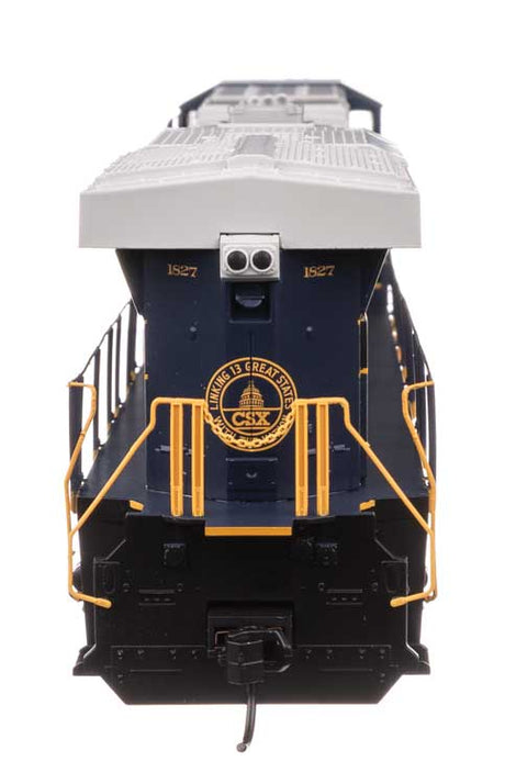 GE ES44AC Evolution Series GEVO - ESU Sound & DCC -- CSX #1827 (Baltimore & Ohio Heritage)-8