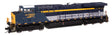 GE ES44AC Evolution Series GEVO - ESU Sound & DCC -- CSX #1869 (Chesapeake & Ohio Heritage)-1