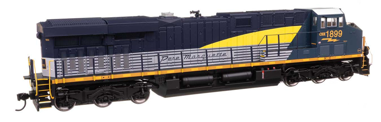 GE ES44AC Evolution Series GEVO - ESU Sound & DCC -- CSX #1899 (Pere Marquette Heritage)-2