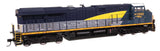 GE ES44AC Evolution Series GEVO - ESU Sound & DCC -- CSX #1899 (Pere Marquette Heritage)-2