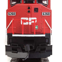EMD SD60M with 3-Piece Windshield - ESU(R) Sound & DCC -- Canadian Pacific #6260 (red, white, black)