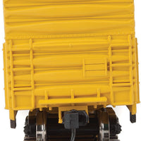 50' FGE Insulated Boxcar - Ready to Run -- Seaboard Coast Line #497973 (FGE Scheme; yellow, Black Stripes)