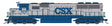 EMD SD50 - Sound and DCC -- CSX #8515