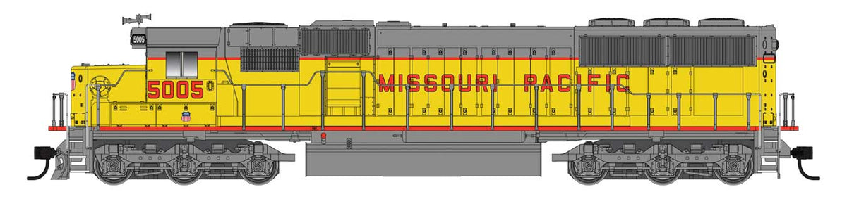 EMD SD50 - Sound and DCC -- Missouri Pacific #5005