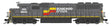 EMD SD50 - Sound and DCC -- Seaboard System #8602
