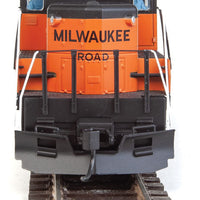 EMD GP9 Phase II with Chopped Nose - ESU(R) Sound and DCC -- Milwaukee Road #970 (orange, black; Large Milwaukee Name, GP20 Nameplate)