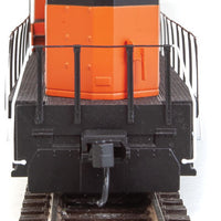 EMD GP9 Phase II with Chopped Nose - ESU(R) Sound and DCC -- Milwaukee Road #970 (orange, black; Large Milwaukee Name, GP20 Nameplate)