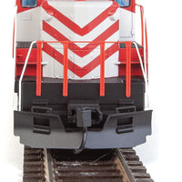 EMD GP9 Phase II with Chopped Nose - ESU(R) Sound and DCC -- Wisconsin & Southern #753 (red, gray, white)