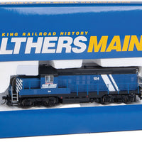 EMD GP9 Phase II with Chopped Nose - ESU(R) Sound and DCC -- Montana Rail Link #104 (blue, white, red, black)