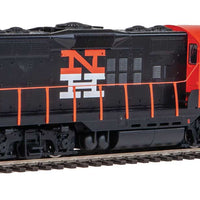 EMD GP9 Phase II with High Hood - ESU(R) Sound and DCC -- New Haven #1207 (black, orange, white)