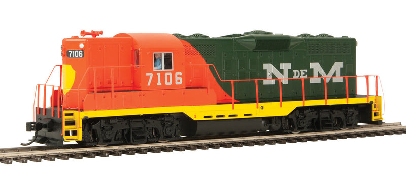 EMD GP9 Phase II with High Hood - ESU(R) Sound and DCC -- National Railways of Mexico NdeM #7106-1