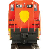 EMD GP9 Phase II with High Hood - ESU(R) Sound and DCC -- National Railways of Mexico NdeM #7106