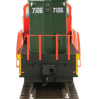 EMD GP9 Phase II with High Hood - ESU(R) Sound and DCC -- National Railways of Mexico NdeM #7106
