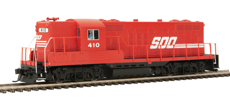 EMD GP9 Phase II with High Hood - ESU(R) Sound and DCC -- Soo Line #410-1