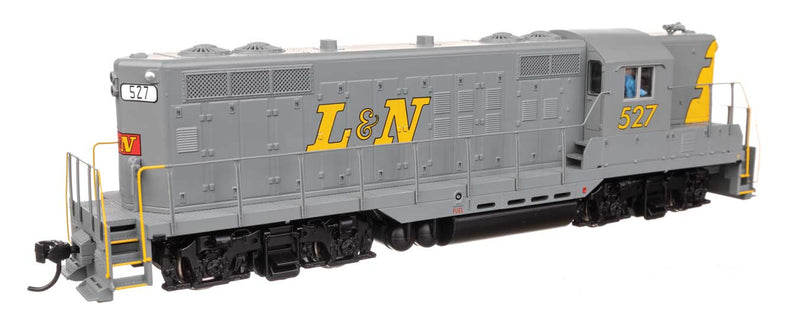 EMD GP9 Phase II with High Hood - ESU(R) Sound and DCC -- Louisville & Nashville #527-1