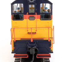 EMD SW7 - ESU Sound & DCC -- Chessie System Chesapeake & Ohio #5235 (Phase I; yellow, vermillion, blue)