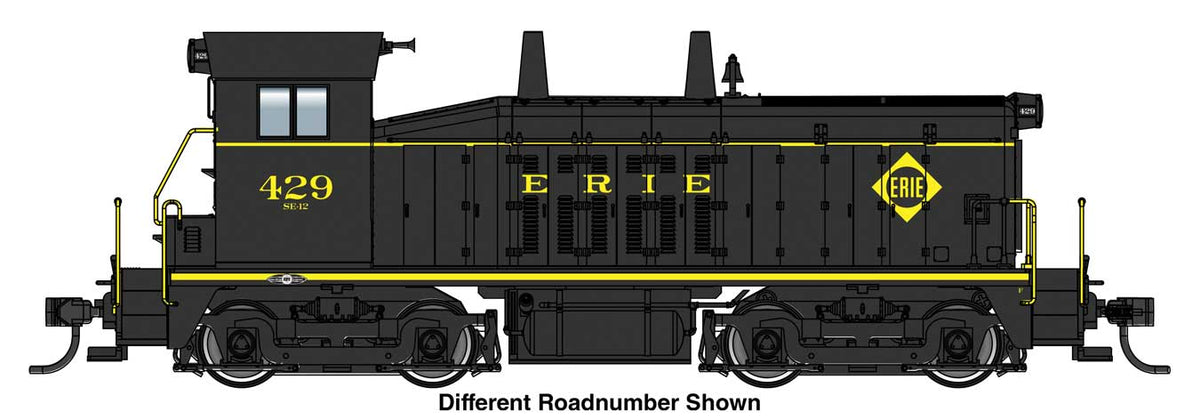 EMD SW7 Phase II - ESU Sound and DCC -- Erie #432