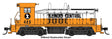 EMD SW7 Phase II - ESU Sound and DCC -- Illinois Central #1209