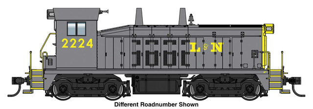 EMD SW7 Phase II - ESU Sound and DCC -- Louisville & Nashville #2233