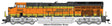 GE ET44AC Evolution Series GEVO Tier 4 - Sound & DCC -- BNSF #3843