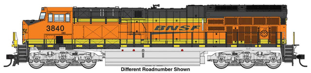 GE ET44AC Evolution Series GEVO Tier 4 - Sound & DCC -- BNSF #3843