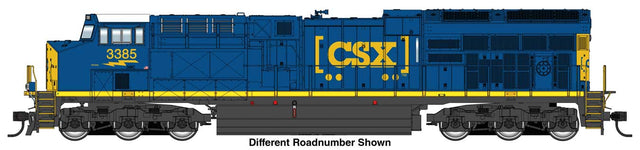 GE ET44AC Evolution Series GEVO Tier 4 - Sound & DCC -- CSX #3492