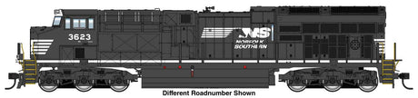 GE ET44AC Evolution Series GEVO Tier 4 - Sound & DCC -- Norfolk Southern #3646