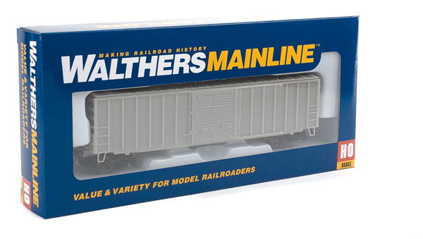 50' ACF Exterior Post Boxcar - Ready to Run -- Undecorated-3