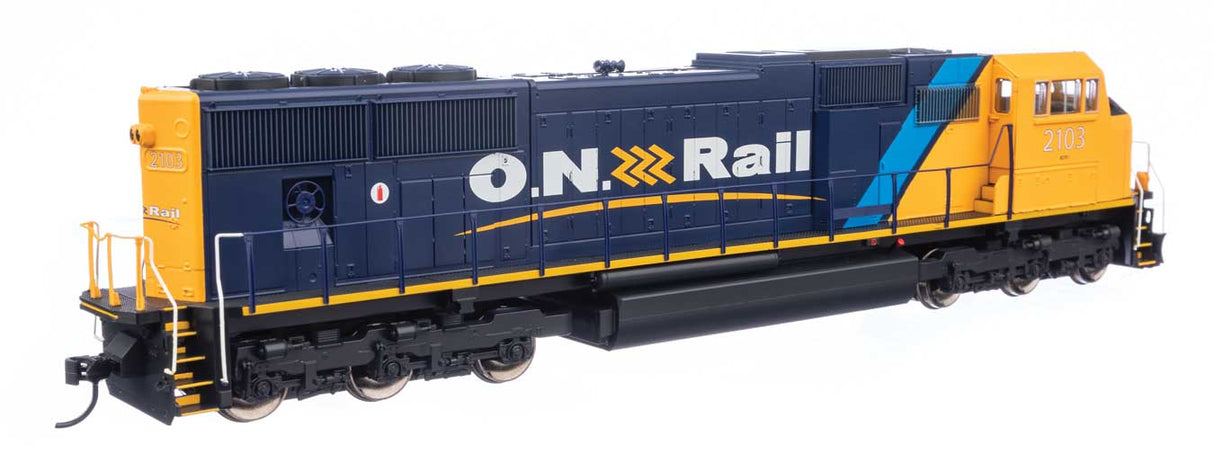 EMD SD75I - ESU(R) Sound & DCC -- Ontario Northland #2103-2