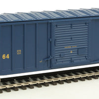 50' ACF Exterior Post Boxcar - Ready to Run -- CSX Transportation CSXT #130464 (blue, yellow)