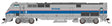 GE P42 Locomotive - Sound and DCC -- Amtrak(R) Phase IV #8