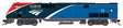 GE P42 Locomotive - Sound and DCC -- Amtrak(R) Phase VII #75