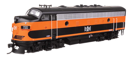 EMD F7 A-B Set - ESU Sound and DCC -- Bessemer & Lake Erie #720A/720B-1