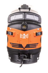 EMD F7 A - ESU Sound and DCC -- Bessemer & Lake Erie #718A-3