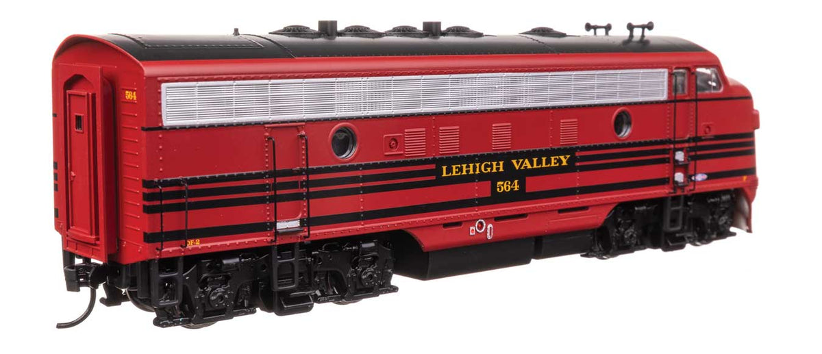 EMD F7 A-B Set - ESU Sound and DCC -- Lehigh Valley #564/565-3