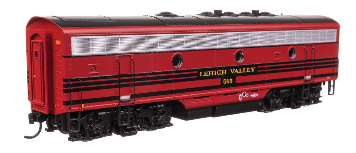 EMD F7 A-B Set - ESU Sound and DCC -- Lehigh Valley #564/565-6