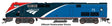 GE P42 Locomotive - Standard -- Amtrak(R) Phase VII #196