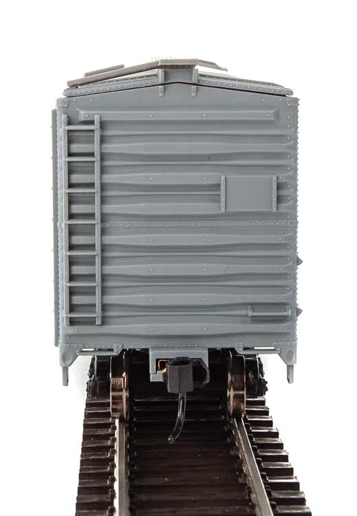 40' ACF Welded Boxcar w/8' Youngstown Door - Ready to Run -- Undecorated-4