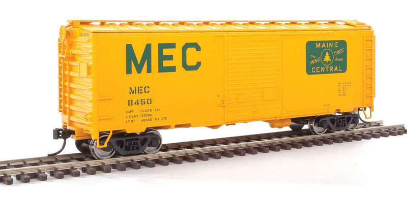 40' ACF Welded Boxcar w/8' Youngstown Door - Ready to Run -- Maine Central #8450-1